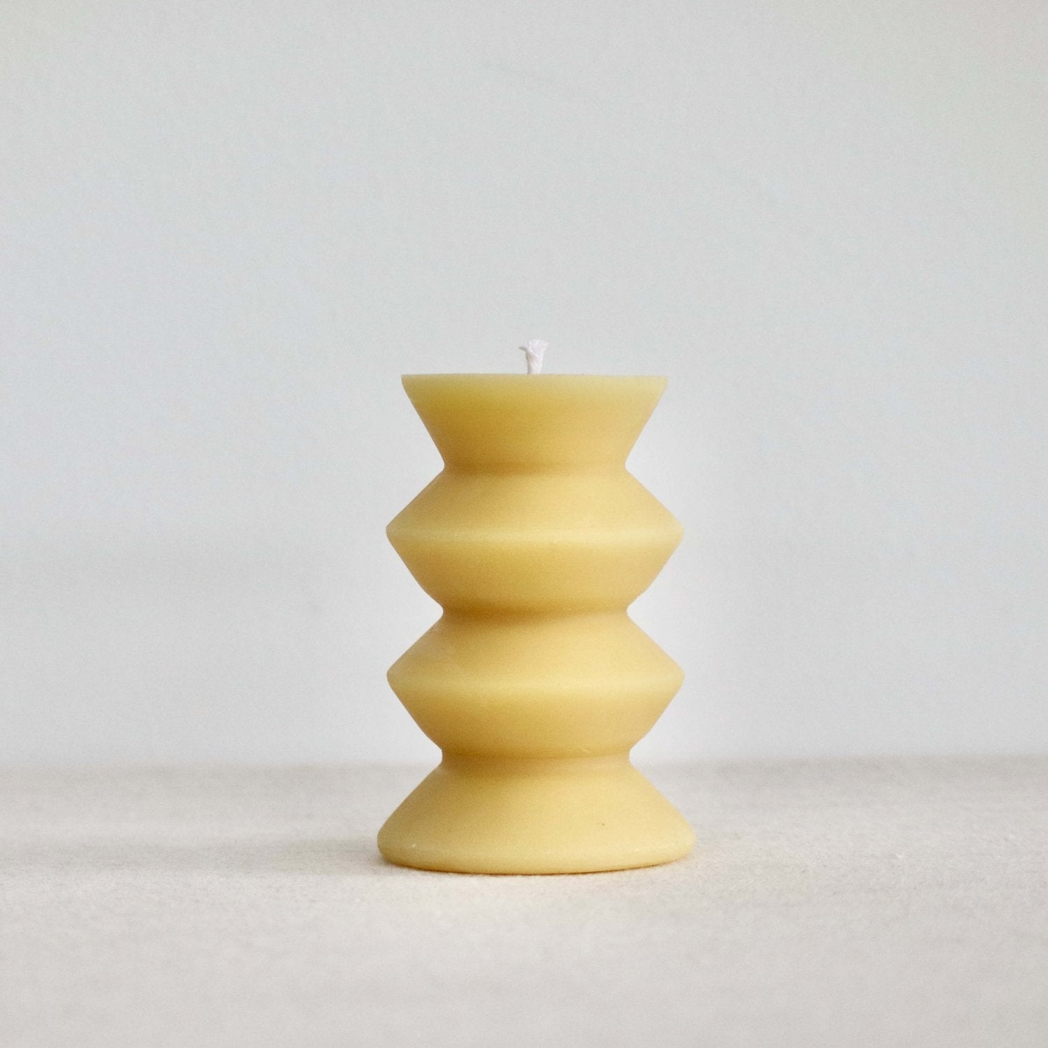 Wave Pillar Candle