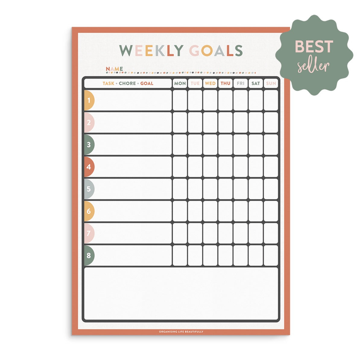 Kids Magnet Reward / Chore / Behaviour Chart