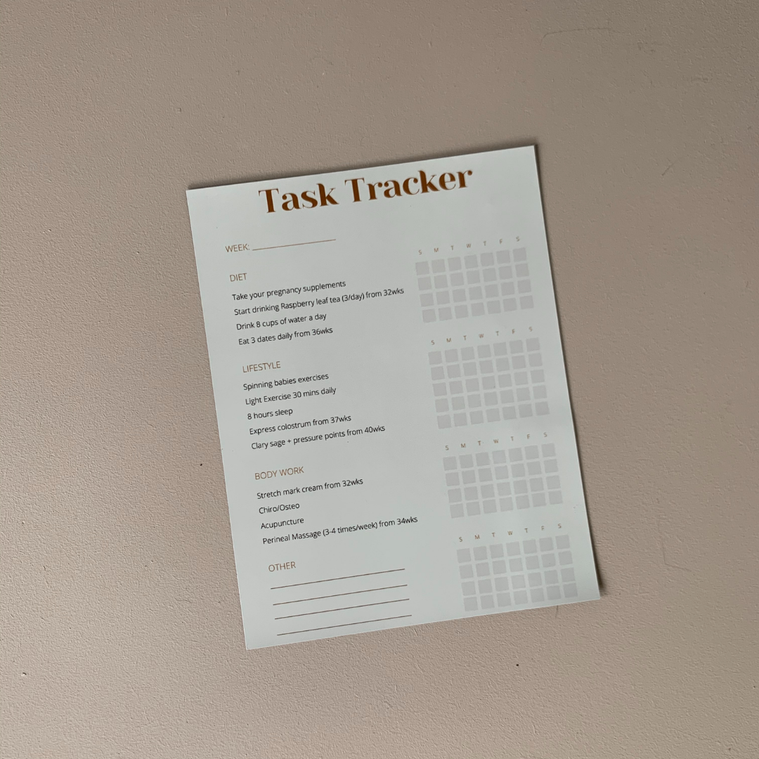Pregnancy Task tracker Magnet
