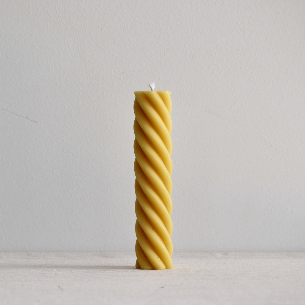 Whirl Pillar Candle