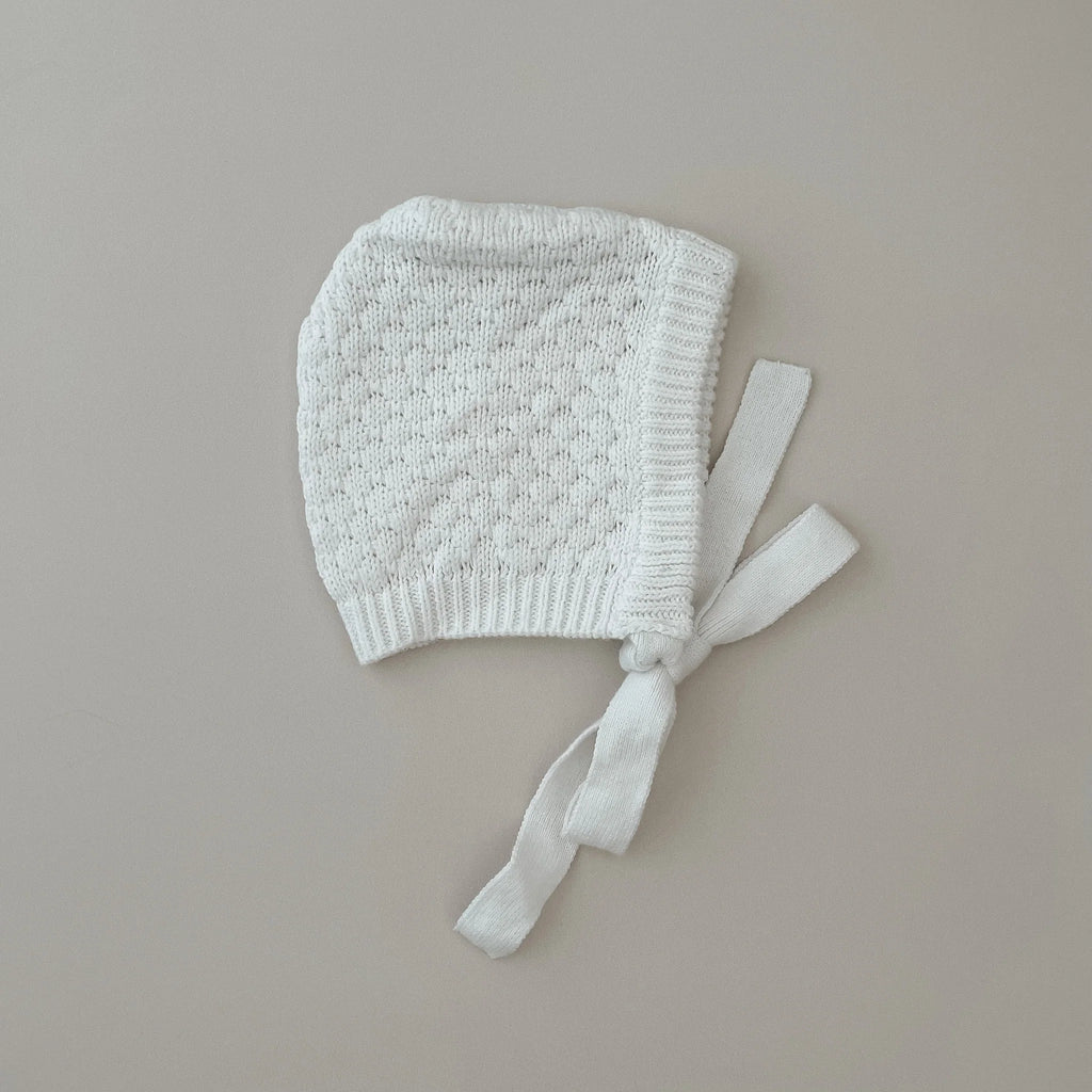 Bubble Knit Bonnet