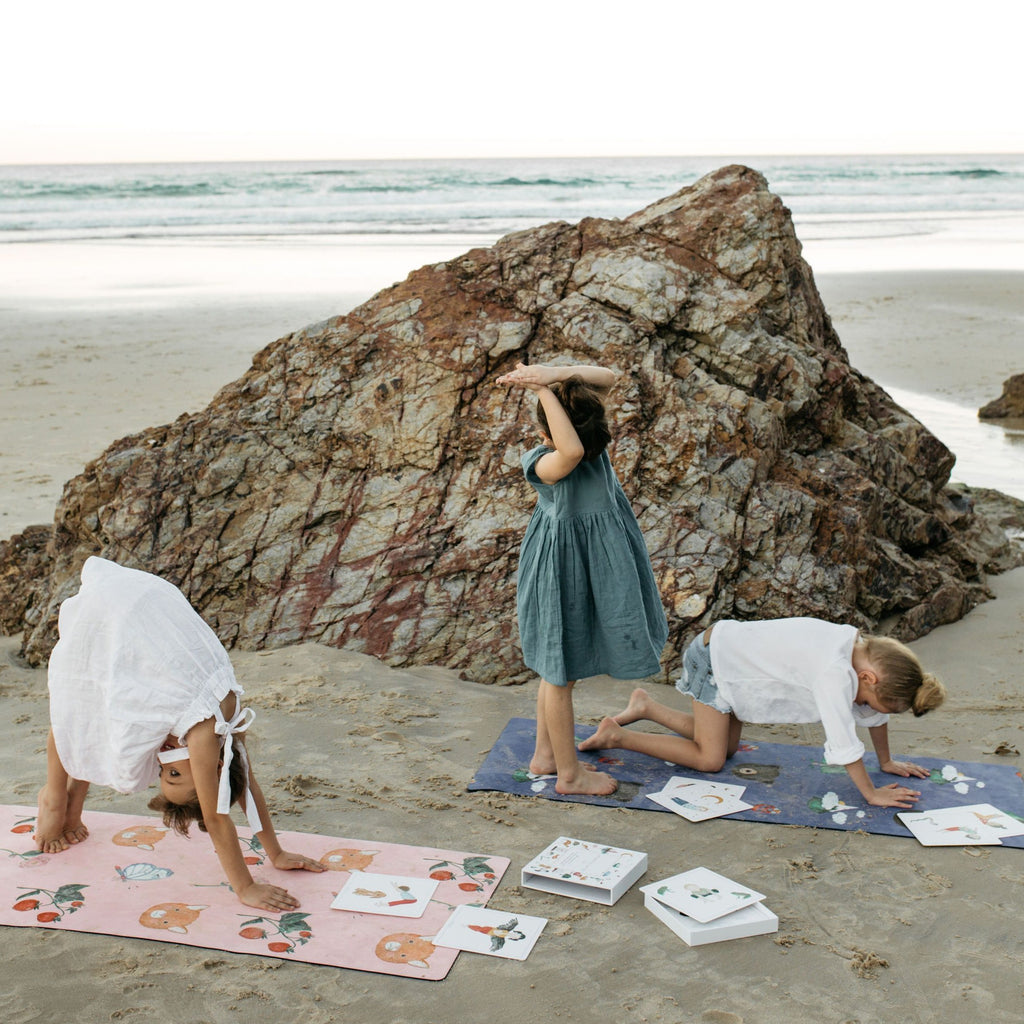 Luxe Kids Printed Yoga Mat