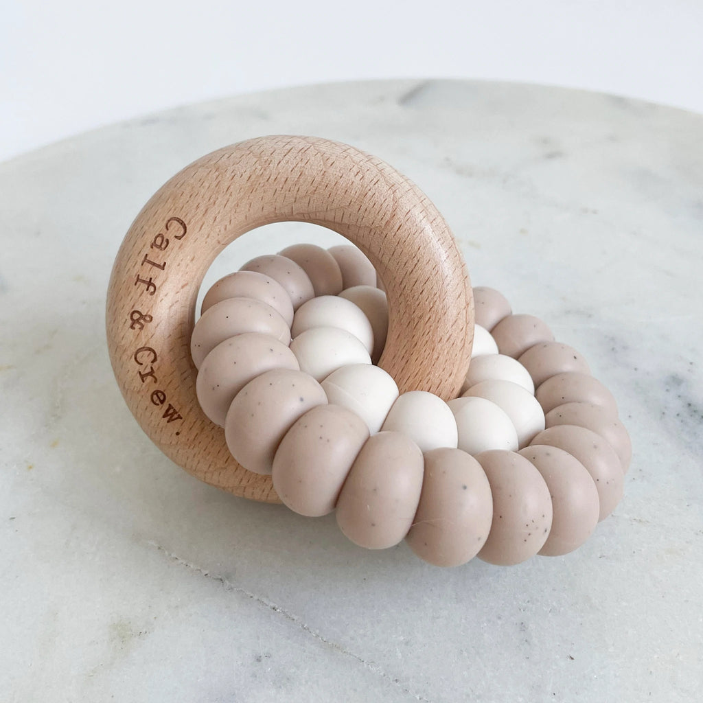 Double Silicone Ring Teether