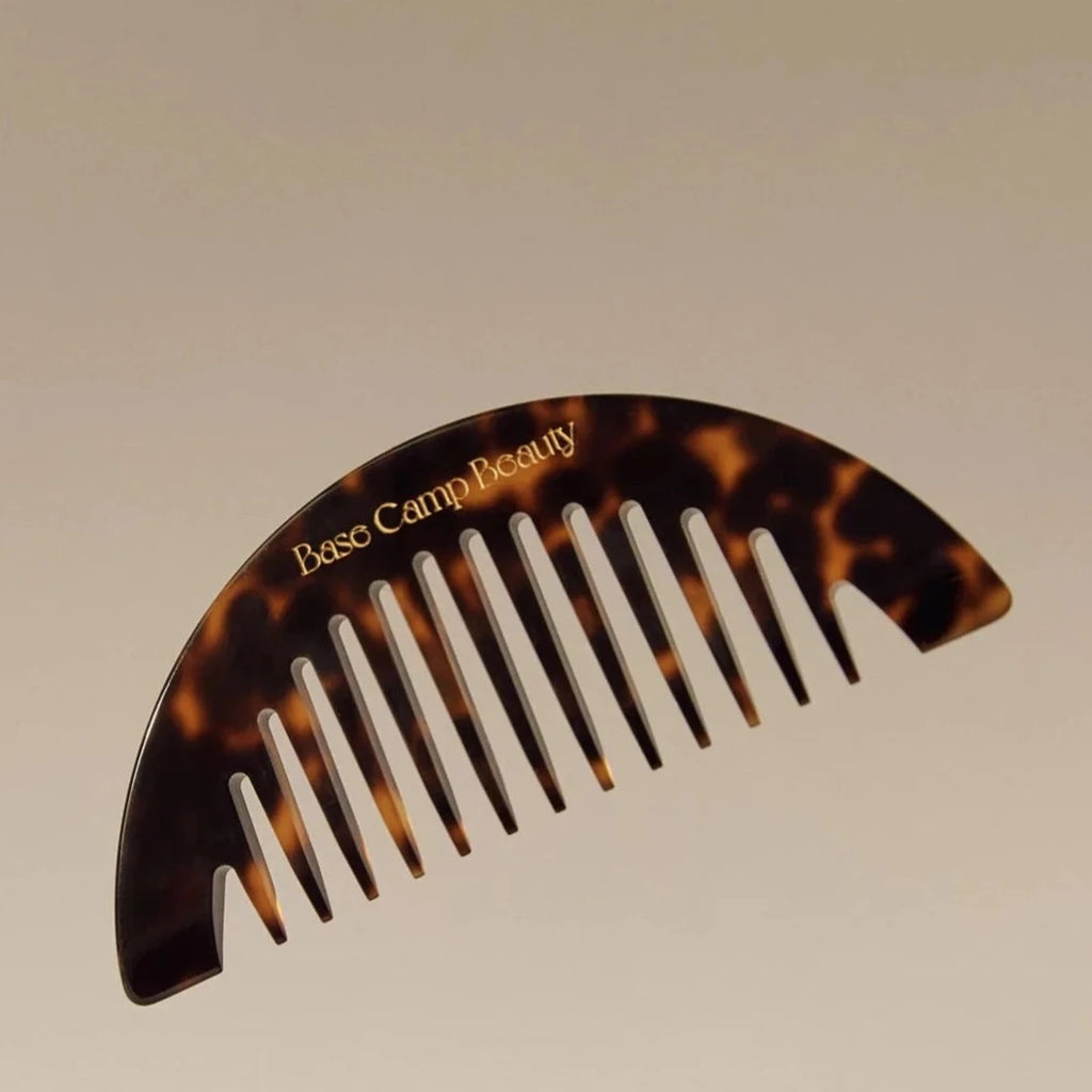basecamp beauty tortoise crescent comb