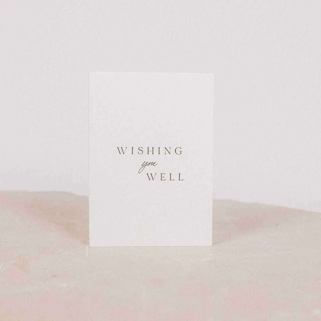Wishing You Well Card